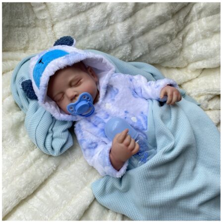 Bebe Reborn Lalo Recién Nacido Vinilo 45 cm Bebe Reborn Lalo Recién Nacido Vinilo 45 cm