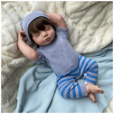 Bebe Reborn Lalo Recién Nacido Vinilo 45 cm