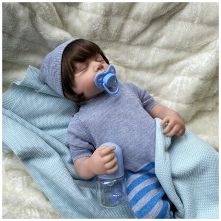 Bebe Reborn Lalo Recién Nacido Vinilo 45 cm Bebe Reborn Lalo Recién Nacido Vinilo 45 cm