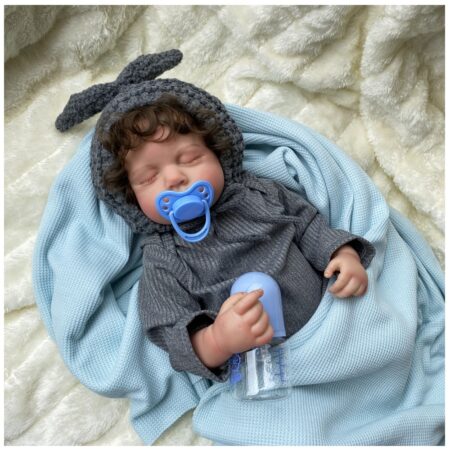 Bebe Reborn Lalo Recién Nacido Vinilo 45 cm Bebe Reborn Lalo Recién Nacido Vinilo 45 cm