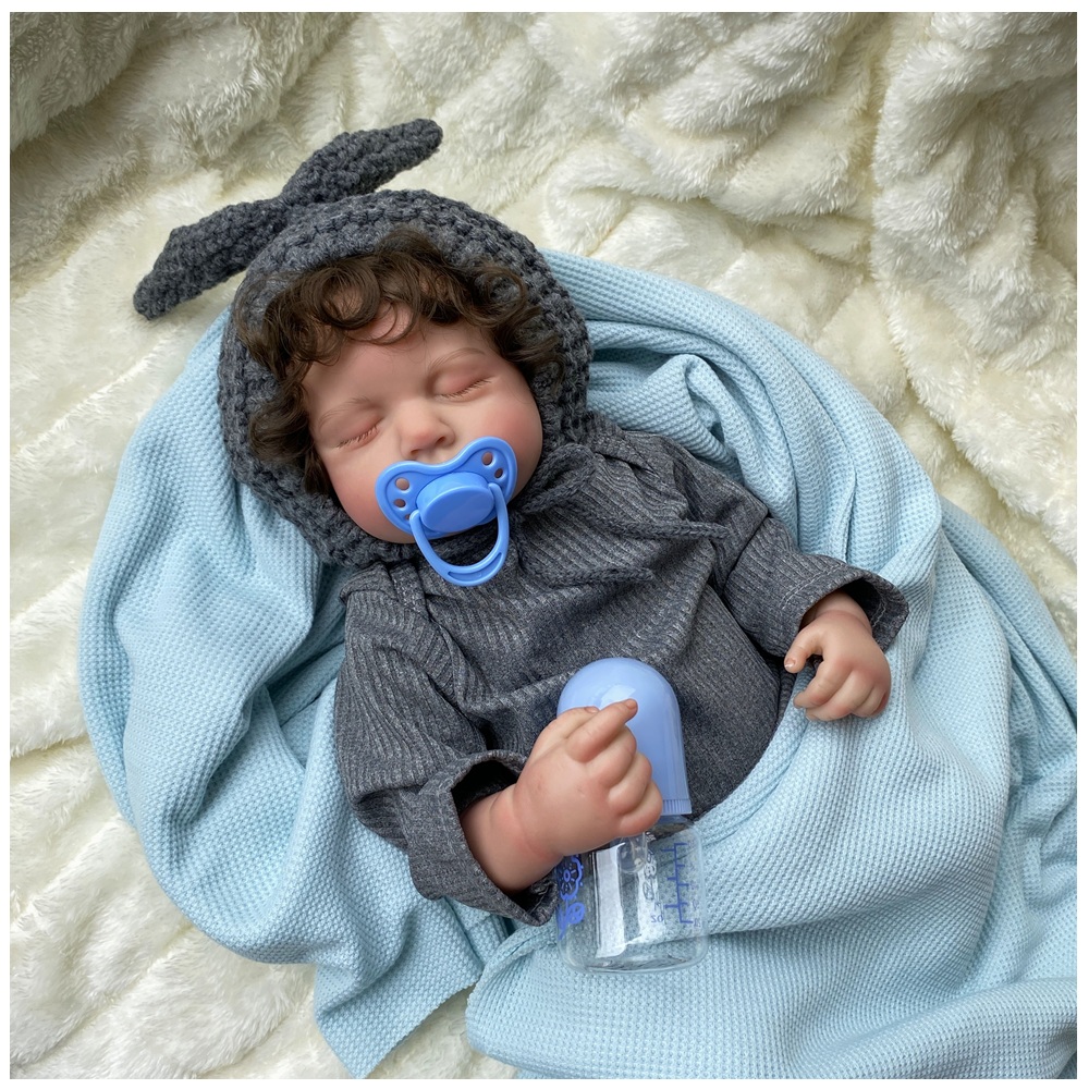 Bebe Reborn Lalo Recién Nacido Vinilo 45 cm Bebe Reborn Lalo Recién Nacido Vinilo 45 cm