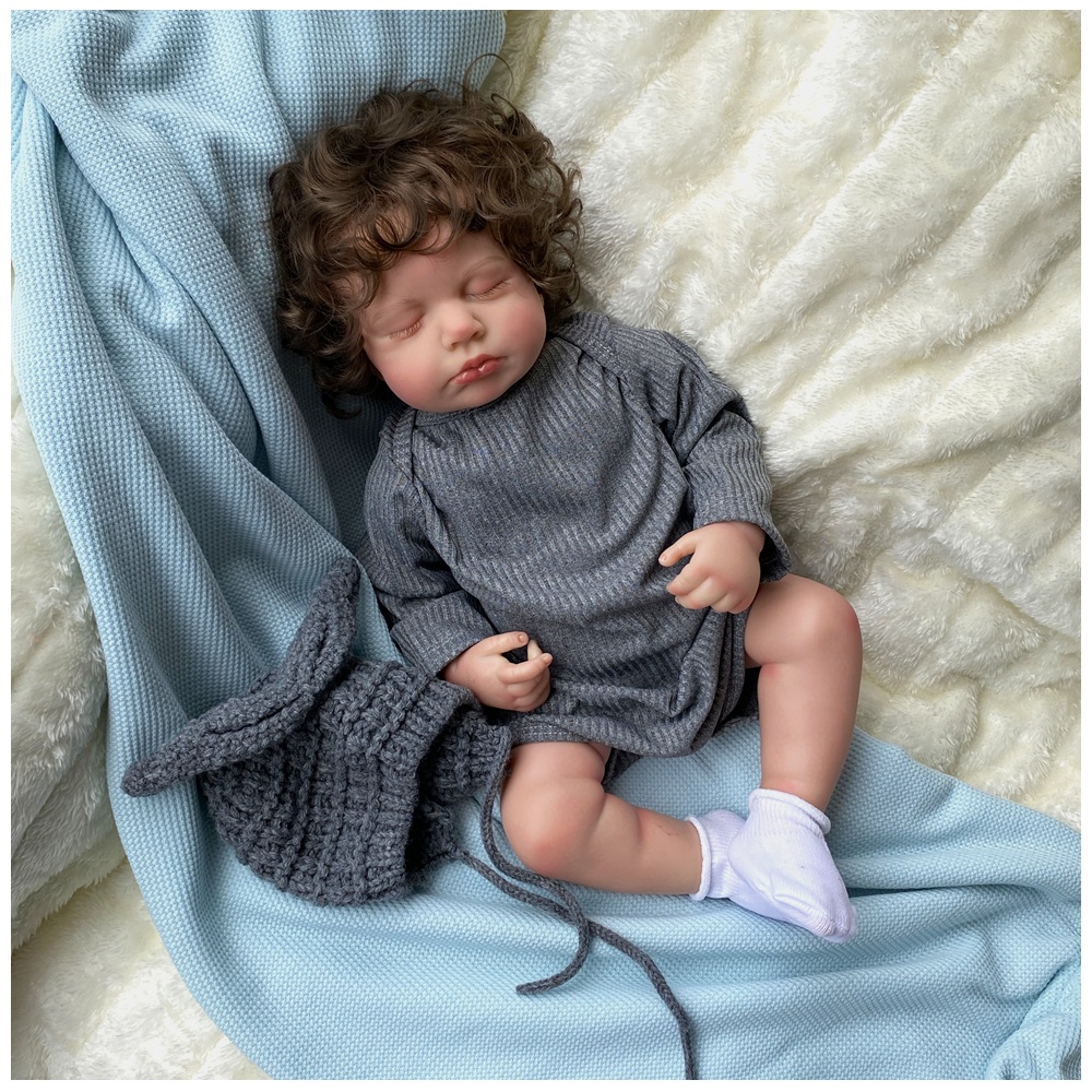 Bebe Reborn Lalo Recién Nacido Vinilo 45 cm Bebe Reborn Lalo Recién Nacido Vinilo 45 cm
