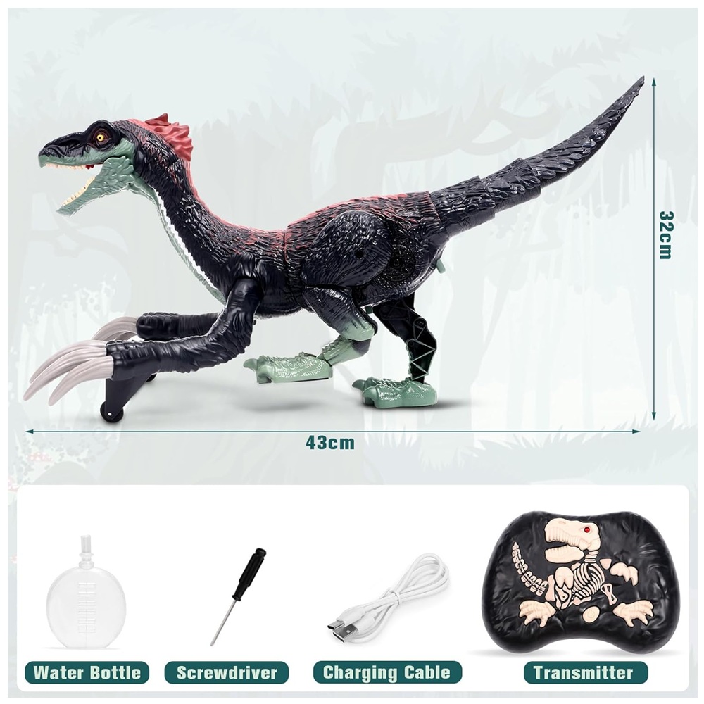 Therizinosaurus a Control Remoto, Luces y Sonidos Therizinosaurus a Control Remoto, Luces y Sonidos
