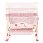 Roma RHS Bedside Crib – Flora 1
