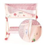 Roma RHS Bedside Crib – Flora 1