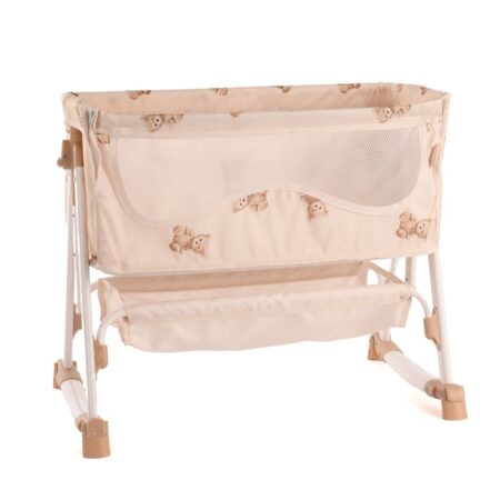 Roma Prams Cuna Teddy Bedside Cribe
