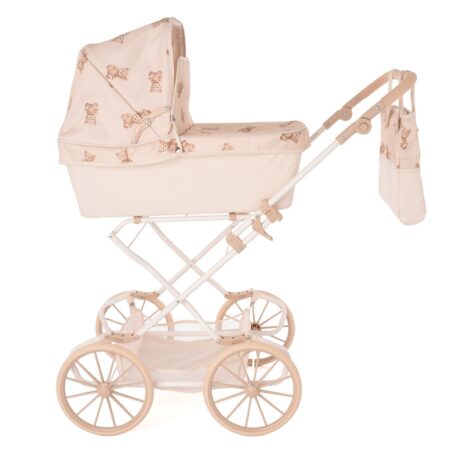 Roma Prams Coche Teddy Reborn con Parasol Roma Prams Coche Teddy Reborn con Parasol