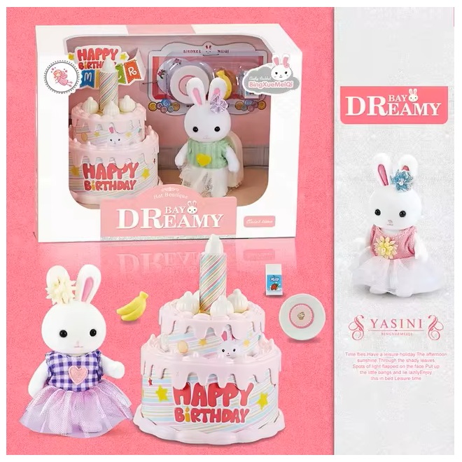 Set Cumpleaños de Conejitos Ternurines Set Cumpleaños de Conejitos Ternurines