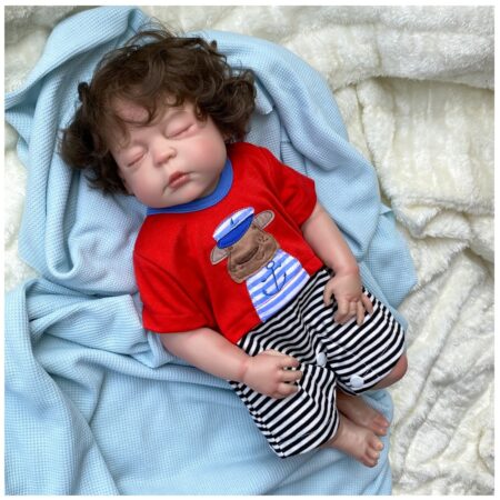 Bebe Reborn Charlie Recién Nacido Vinilo 45 cm