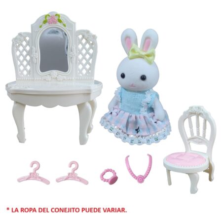 Set Tocador de Conejitos Ternurines Set Tocador de Conejitos Ternurines