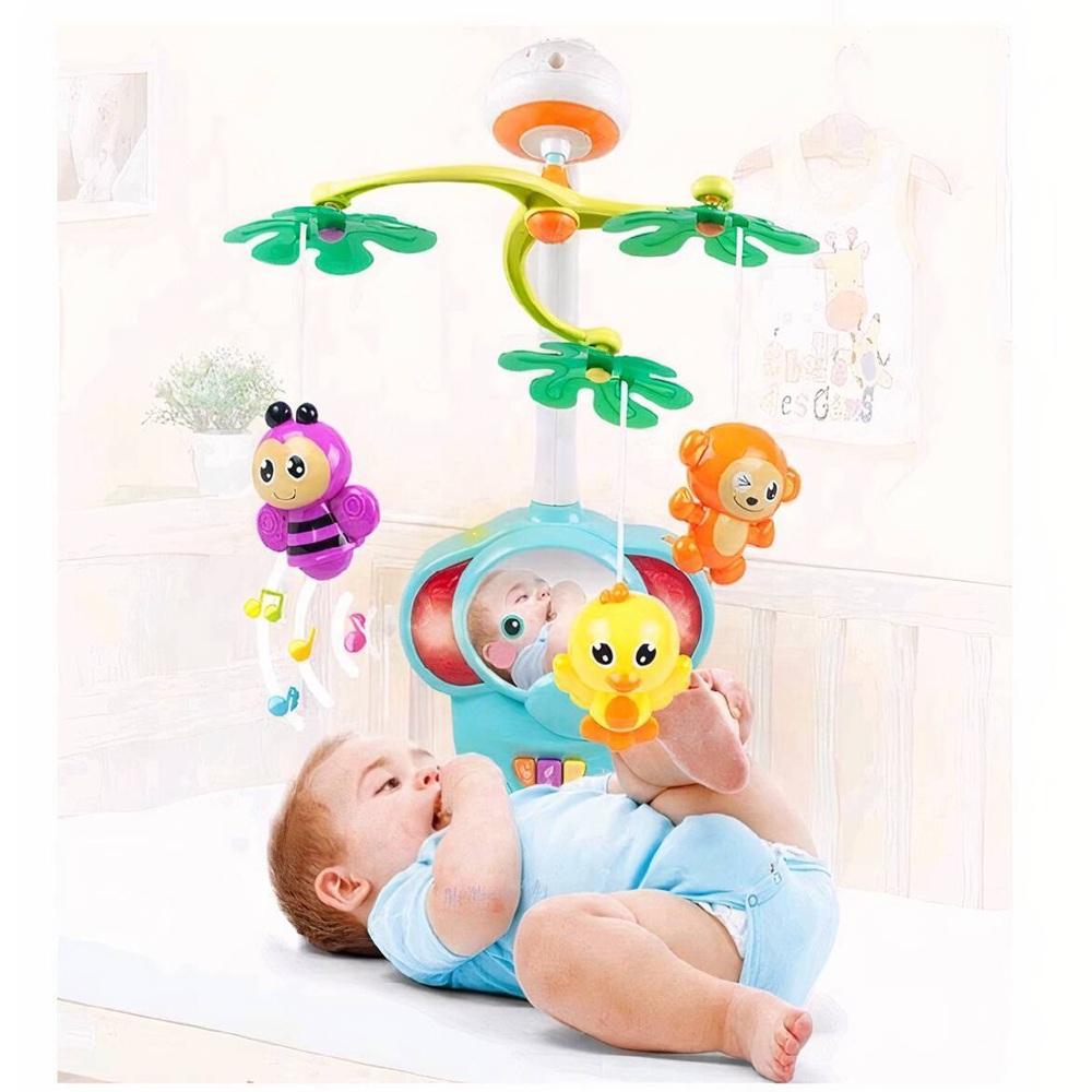 Móvil Musical Proyector Elefantito Móvil Musical Proyector Elefantito