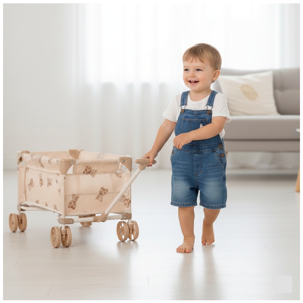 Roma Prams Carrito Teddy Toy Wagon Roma Prams Carrito Teddy Toy Wagon