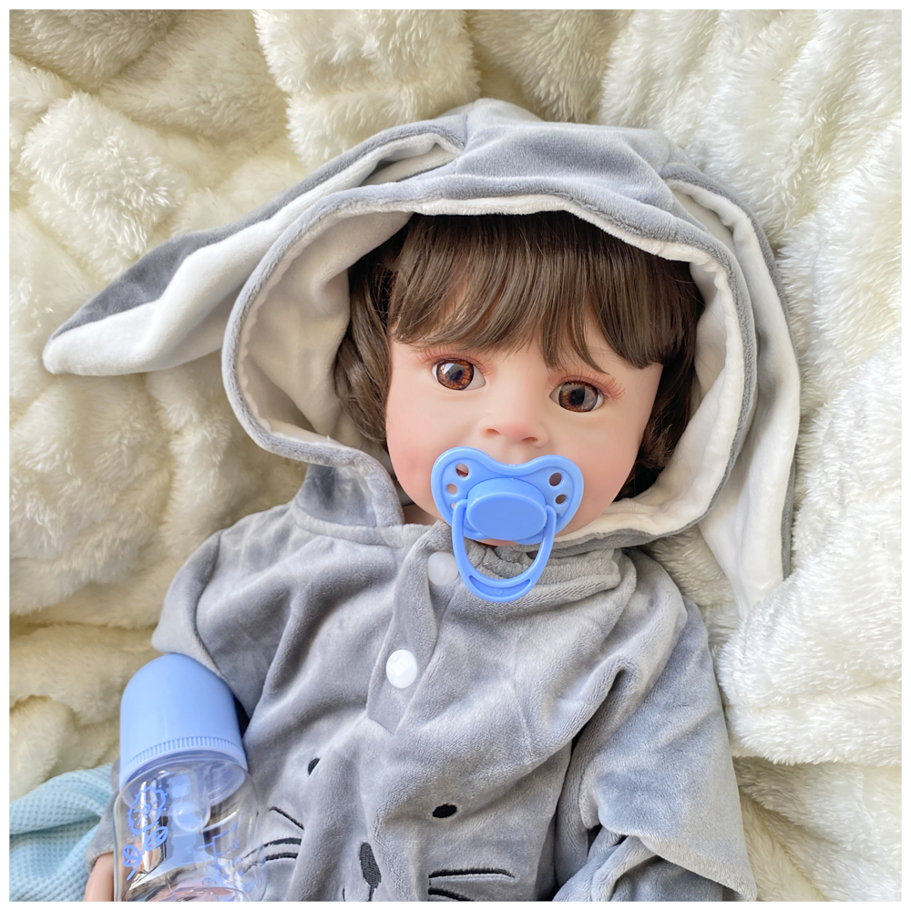 Bebe Reborn Liam Recién Nacido Vinilo 55 cm Bebe Reborn Liam Recién Nacido Vinilo 55 cm
