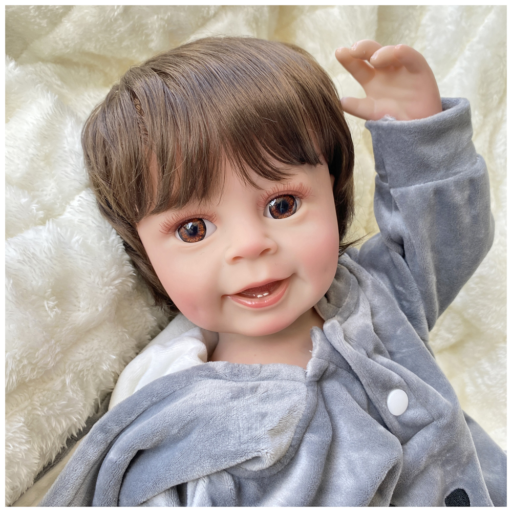 Bebe Reborn Liam Recién Nacido Vinilo 55 cm Bebe Reborn Liam Recién Nacido Vinilo 55 cm