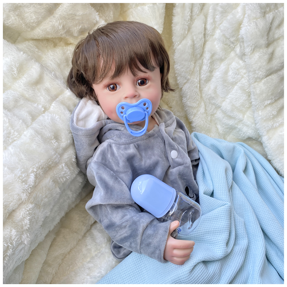 Bebe Reborn Liam Recién Nacido Vinilo 55 cm Bebe Reborn Liam Recién Nacido Vinilo 55 cm