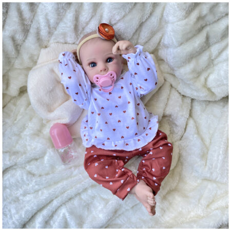 Bebe Reborn Betty Recién Nacida Vinilo 45 cm