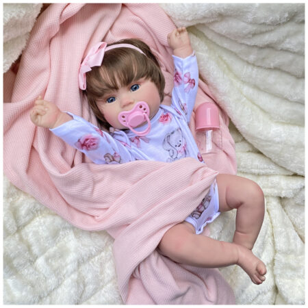 Bebe Reborn Maddy Recién Nacida Vinilo 50 cm