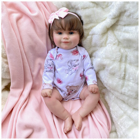 Bebe Reborn Maddy Recién Nacida Vinilo 50 cm