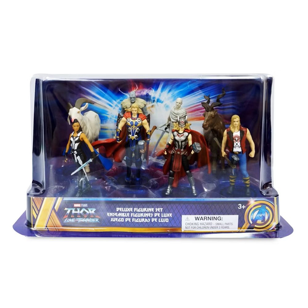 Marvel Thor Love and Thunder Deluxe 8 Personajes de Colección Marvel Thor Love and Thunder Deluxe 8 Personajes de Colección
