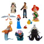 Disney La Sirenita Deluxe 10 Personajes de Colección 460063736603-4