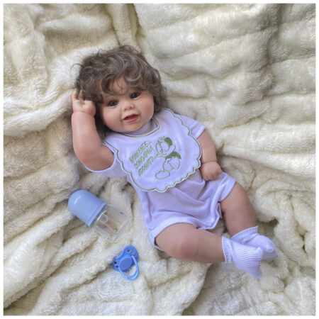Bebe Reborn Kodi Recién Nacido Vinilo 50 cm