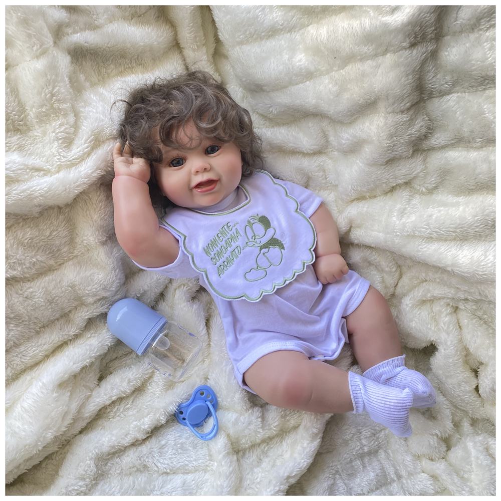 Bebe Reborn Kodi Recién Nacido Vinilo 50 cm Bebe Reborn Kodi Recién Nacido Vinilo 50 cm