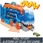 Pista Hot Wheels Super Remolque Transportador T-Rex hw-trex-transportador-portada
