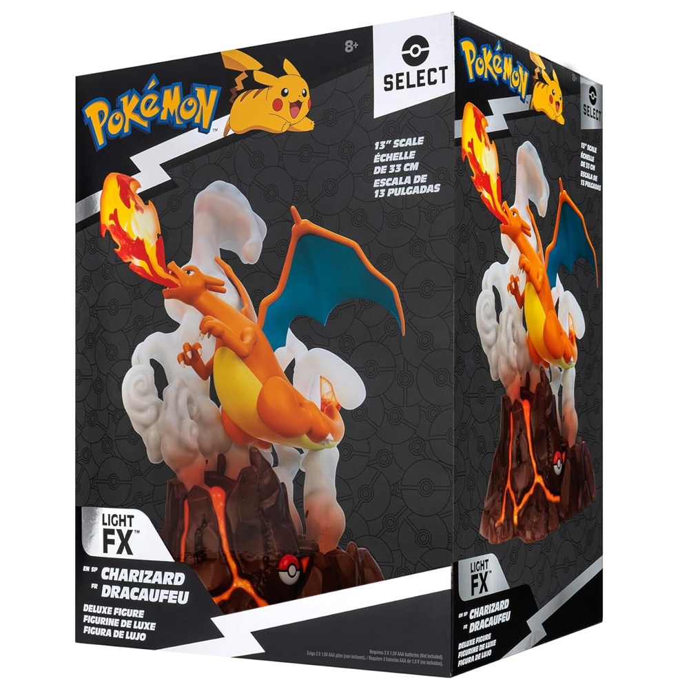 Pokemon Light FX Charizard 13 Pulgadas Pokemon Light FX Charizard 13 Pulgadas