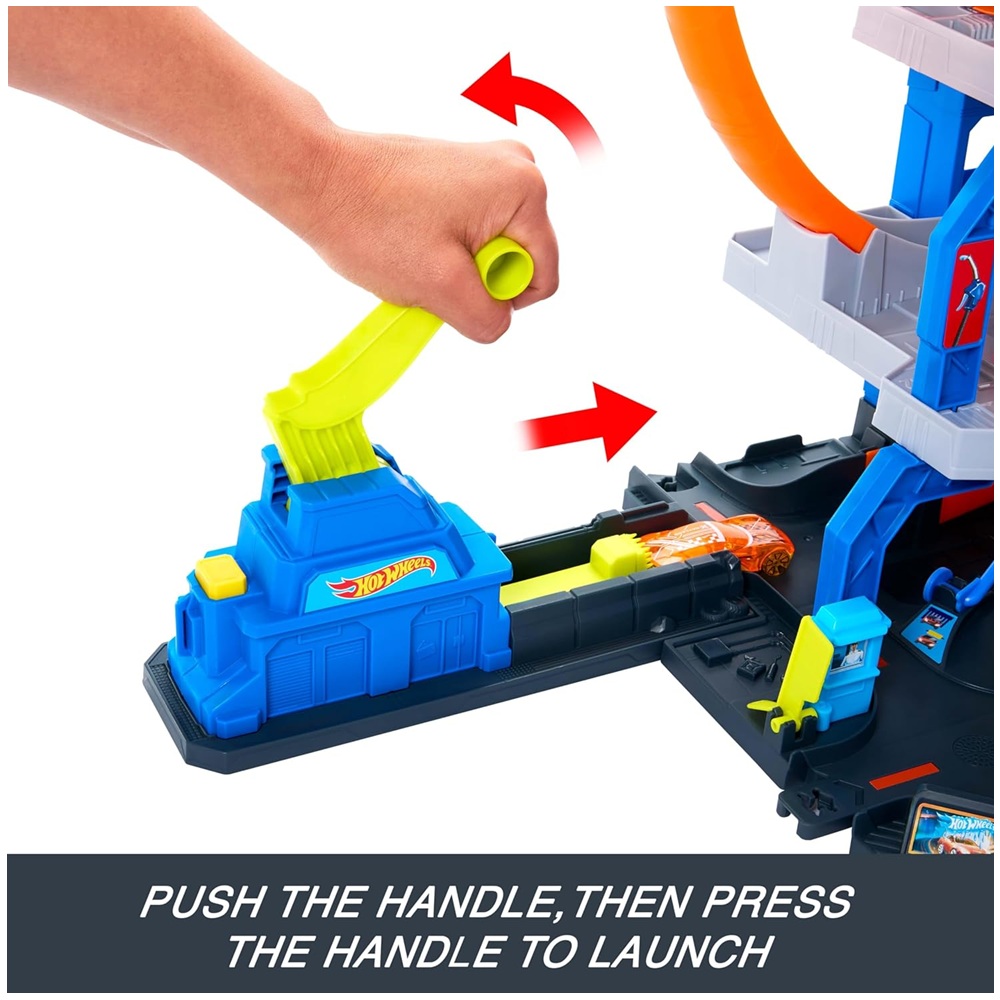 Pista HW Mega Loop Garage Pista HW Mega Loop Garage