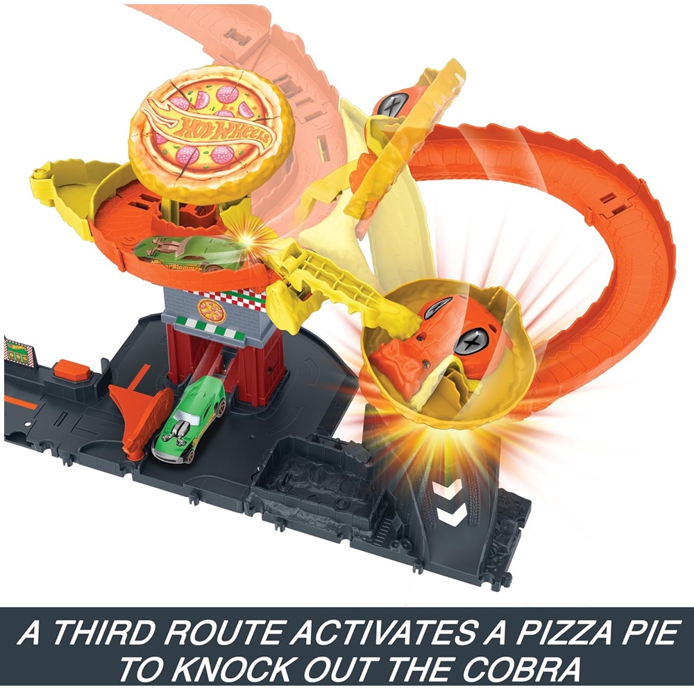 Pista HW City Pizza Slam Cobra Attack Pista HW City Pizza Slam Cobra Attack
