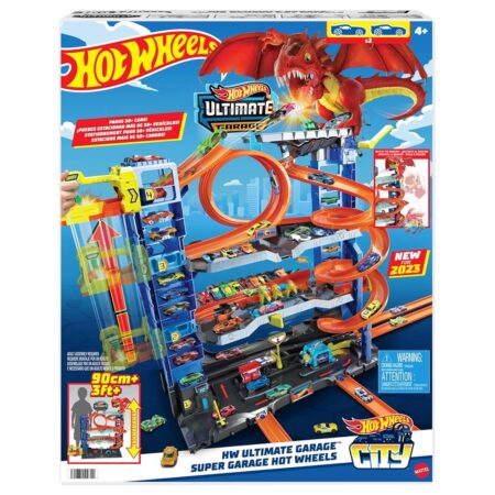 Pista Hot Wheels Ultimate Garage Dragón Rojo