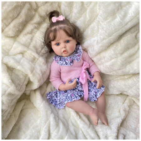 Bebe Reborn Erin Recién Nacida Vinilo 55 cm