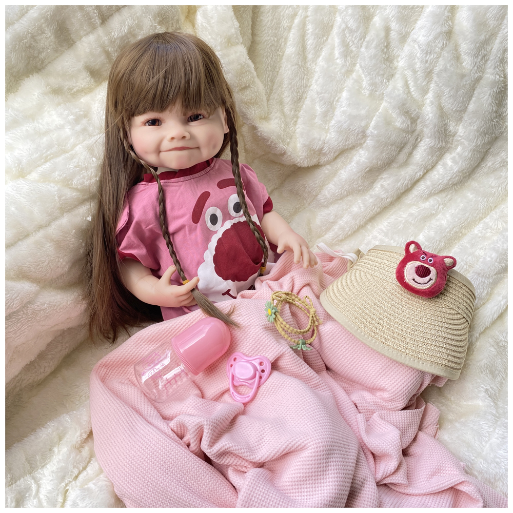 Bebe Reborn Raya Recién Nacida Vinilo 55 cm Bebe Reborn Raya Recién Nacida Vinilo 55 cm