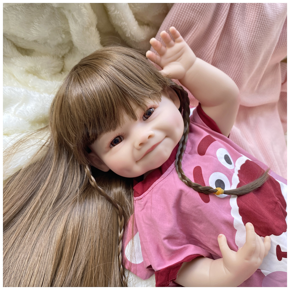 Bebe Reborn Raya Recién Nacida Vinilo 55 cm Bebe Reborn Raya Recién Nacida Vinilo 55 cm