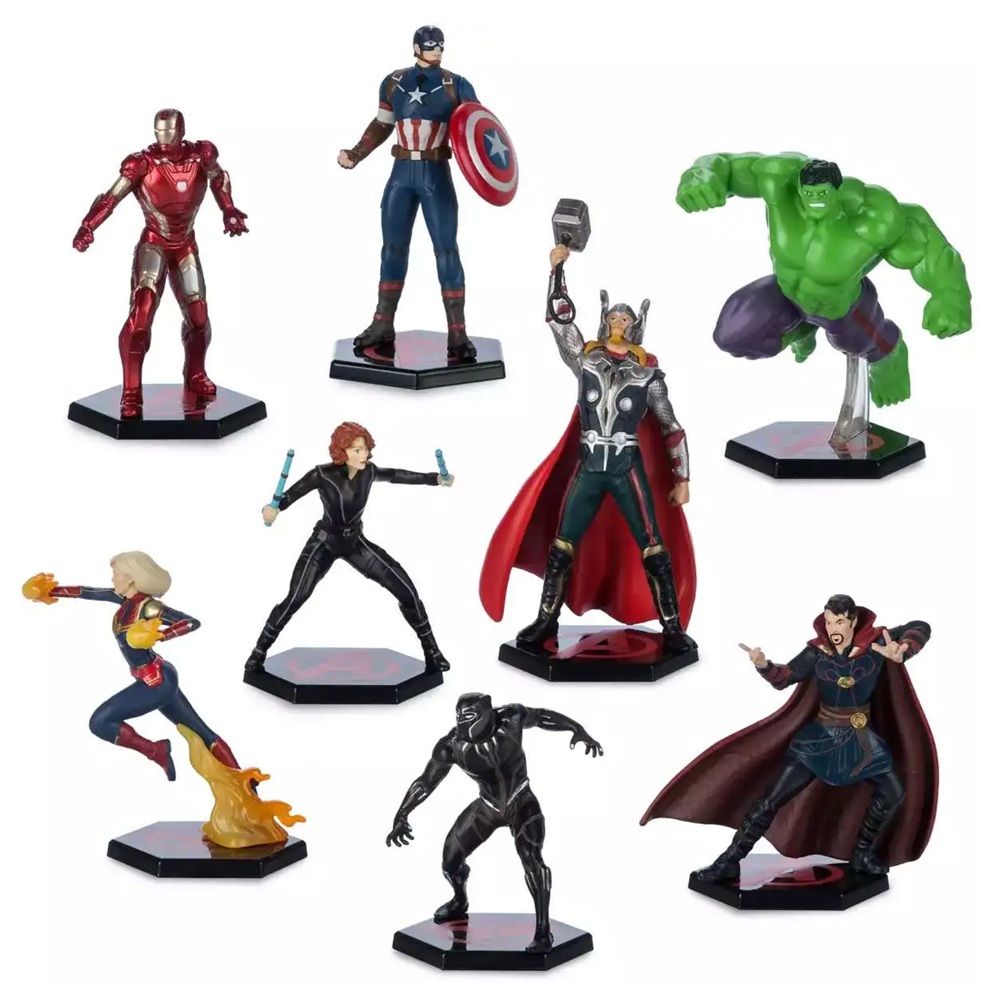 Marvel Avengers Deluxe 8 Personajes de Colección Marvel Avengers Deluxe 8 Personajes de Colección