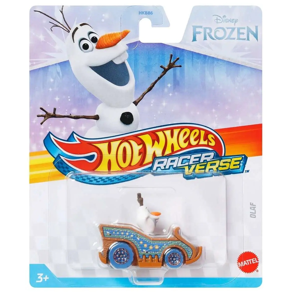 HW RacerVerse Frozen Olaf (JGL22) HW RacerVerse Frozen Olaf (JGL22)