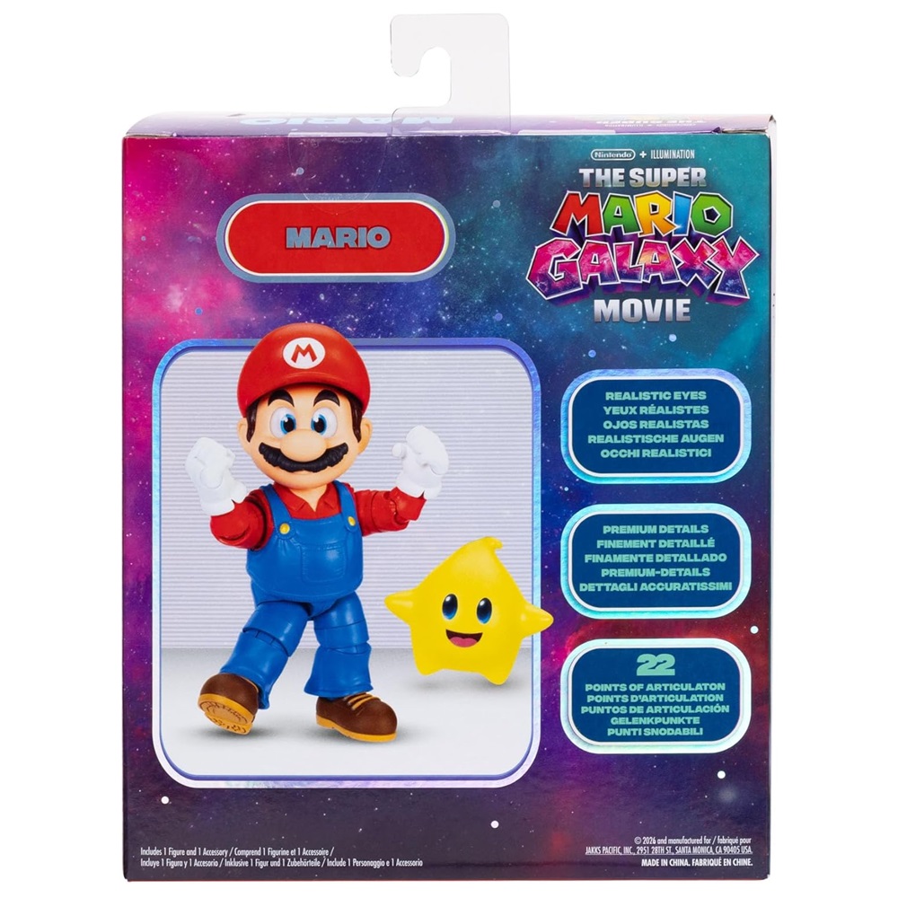Super Mario Galaxy Personaje Mario Bros 13 cm Super Mario Galaxy Personaje Mario Bros 13 cm