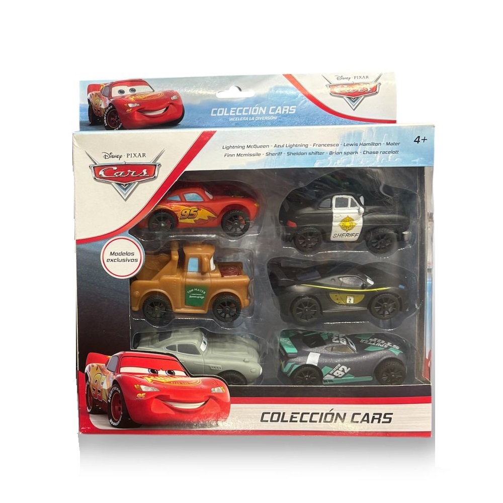 Cars Coleccion x6 Personajes Surtidos Cars Coleccion x6 Personajes Surtidos