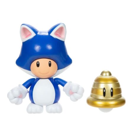 Super Mario – Toad Felino con Campana (10 cm)