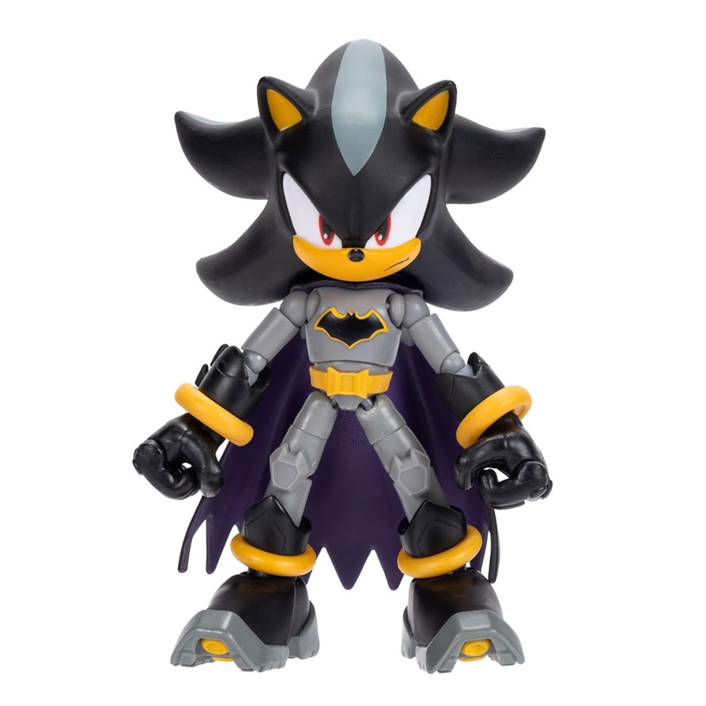 DC x Sonic – Figura Shadow Batman (13 cm) DC x Sonic – Figura Shadow Batman (13 cm)