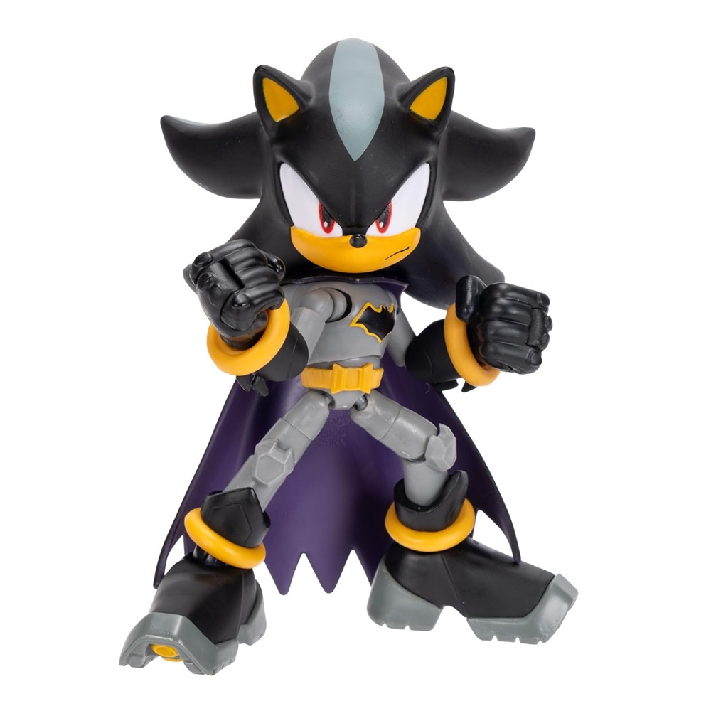 DC x Sonic – Figura Shadow Batman (13 cm) DC x Sonic – Figura Shadow Batman (13 cm)
