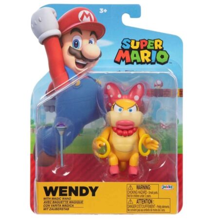 Super Mario – Wendy con Varita (10 cm)