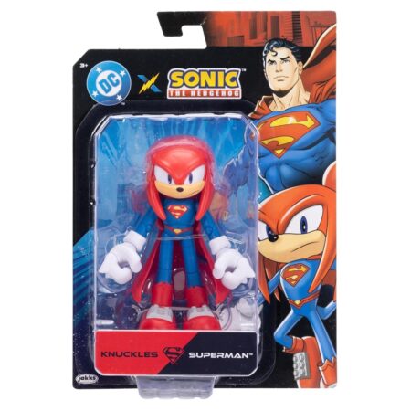 DC x Sonic - Figura Superman Knuckles (13 cm)