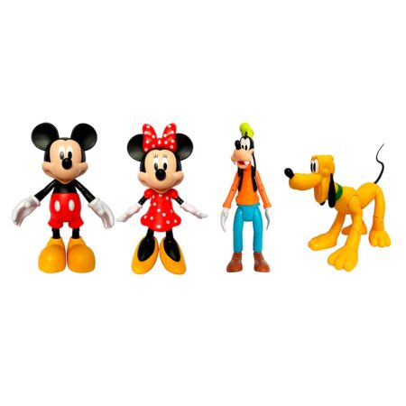 Mickey Mouse Colección de 4 Personajes