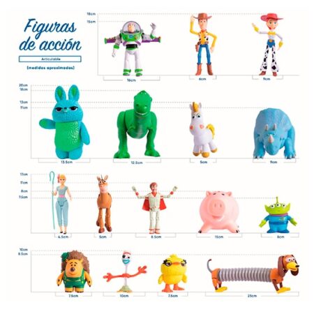 Toy Story Colección de 9 Personajes