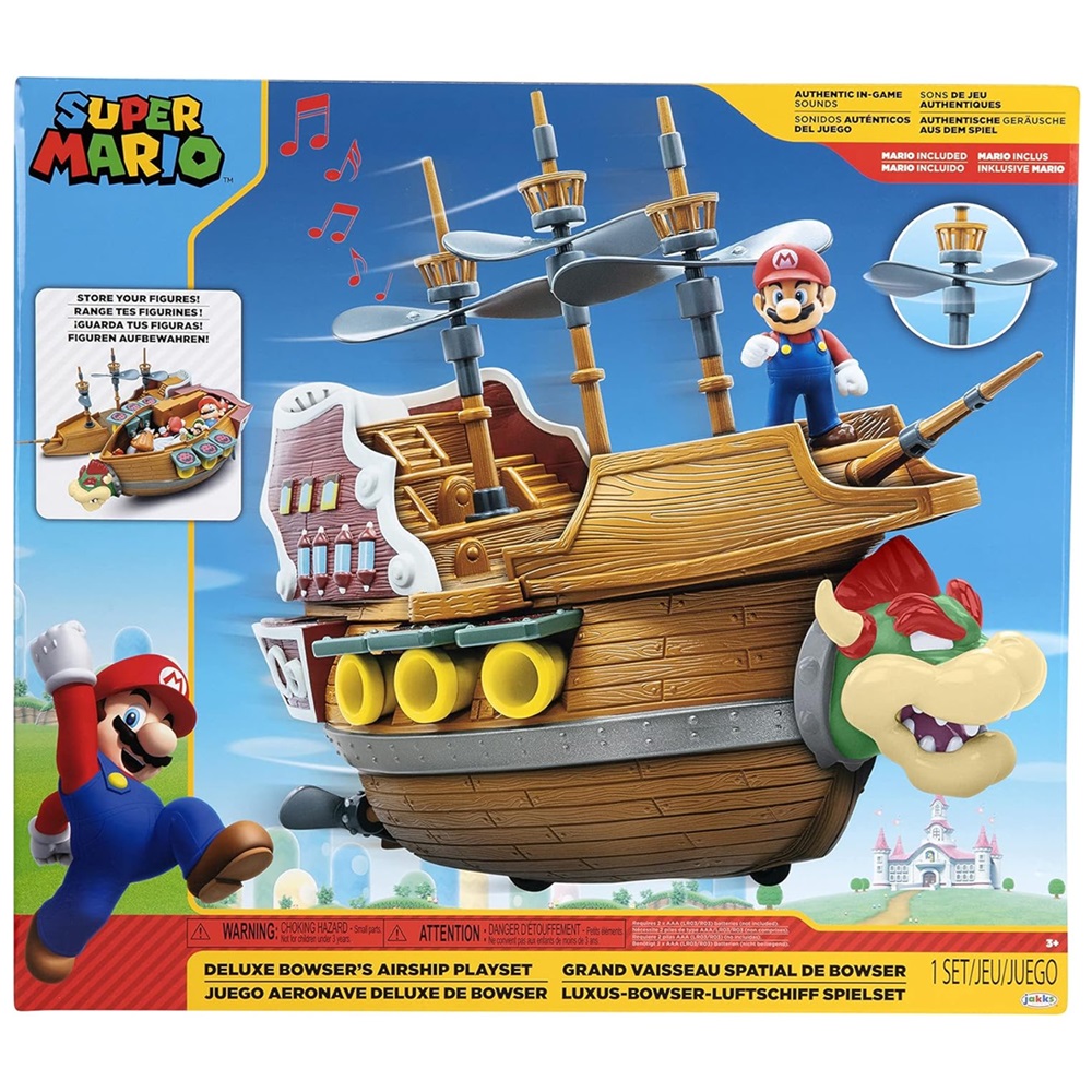 Super Mario Aeronave Deluxe de Bowser Super Mario Aeronave Deluxe de Bowser