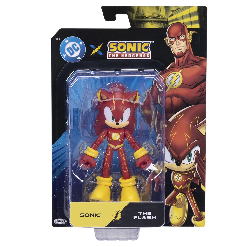 DC x Sonic – Figura Flash Sonic (13 cm) DC x Sonic – Figura Flash Sonic (13 cm)