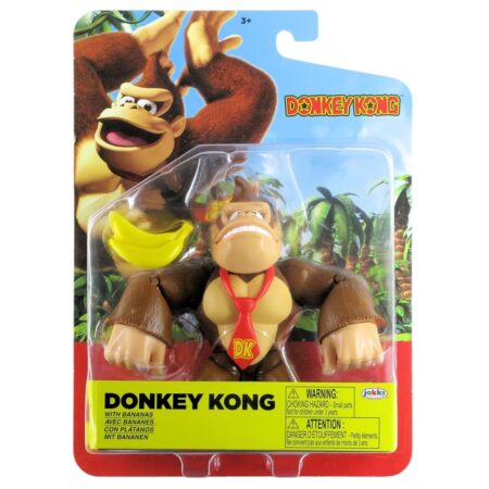 Nintendo Figura Donkey Kong con Bananas (10 cm)