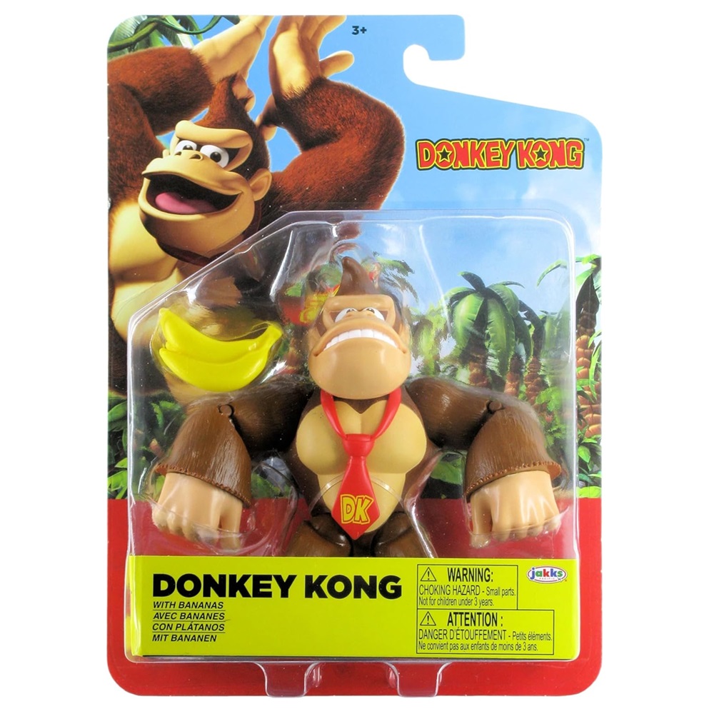 Nintendo Figura Donkey Kong con Bananas (10 cm) Nintendo Figura Donkey Kong con Bananas (10 cm)