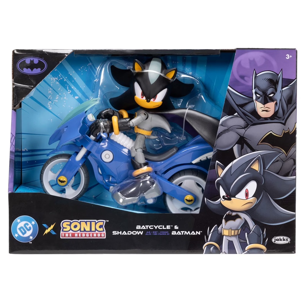 DC x Sonic – Batcycle de Shadow Batman DC x Sonic – Batcycle de Shadow Batman